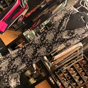 Long Black and Gray dress